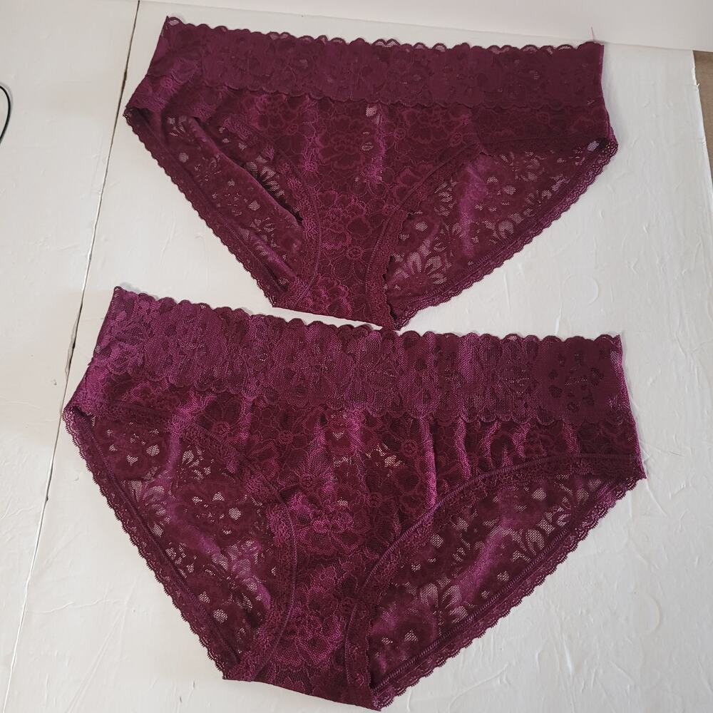 Charming Victoria's Secret Lace Panties (2-Pack) - New with Tags, XL